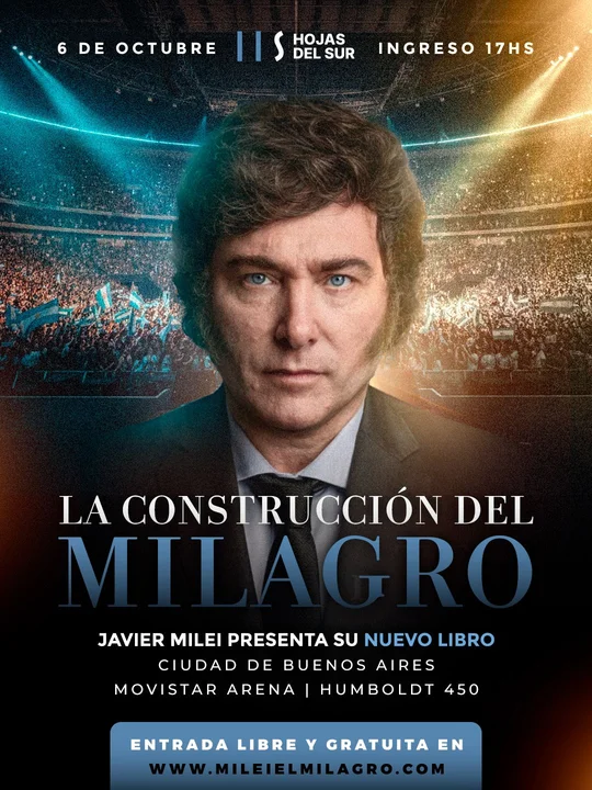 Libro Javier Milei