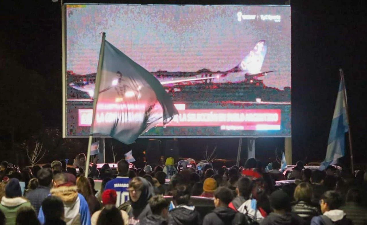 Parque de los 100 años partido de la selección