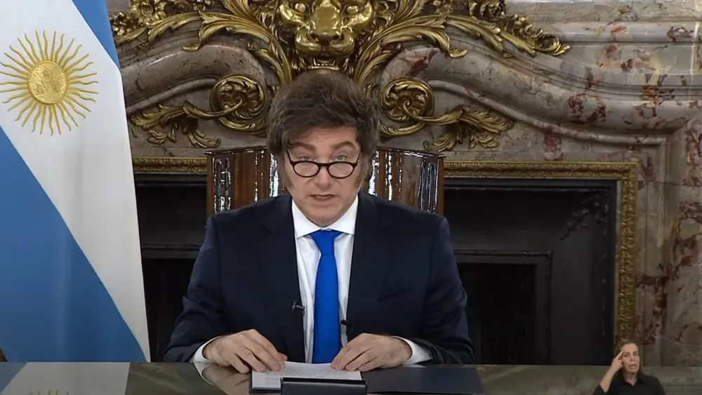 Milei Cadena Nacional