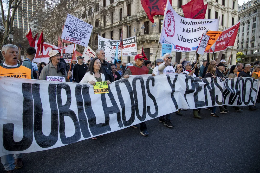 Marcha de jubilados