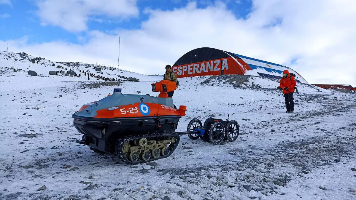 Robot Antártida