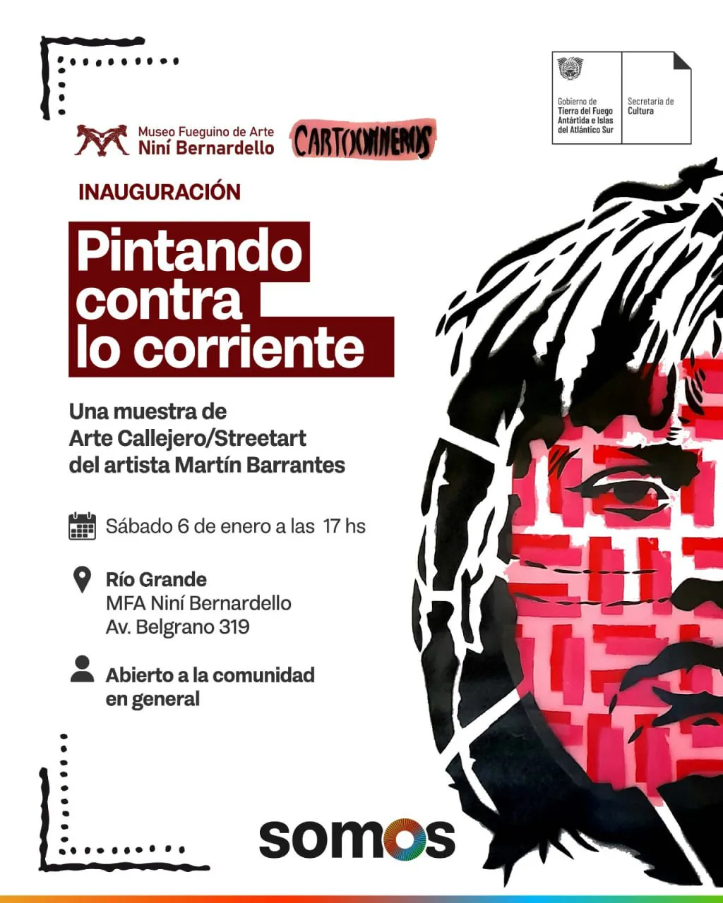 Muestra Pintando contra lo corriente