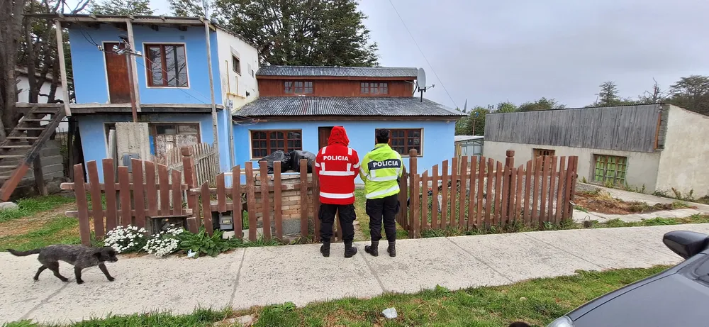 Allanamiento en Tolhuin