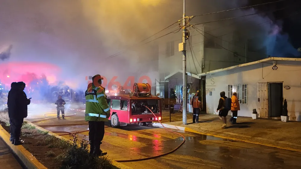 Incendio calle Güemes