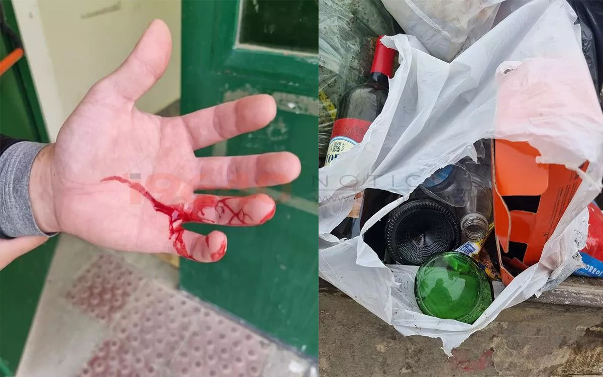 recolector de residuos corte