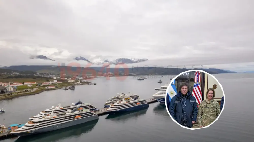 Milei- Comando Sur: Puerto de Ushuaia