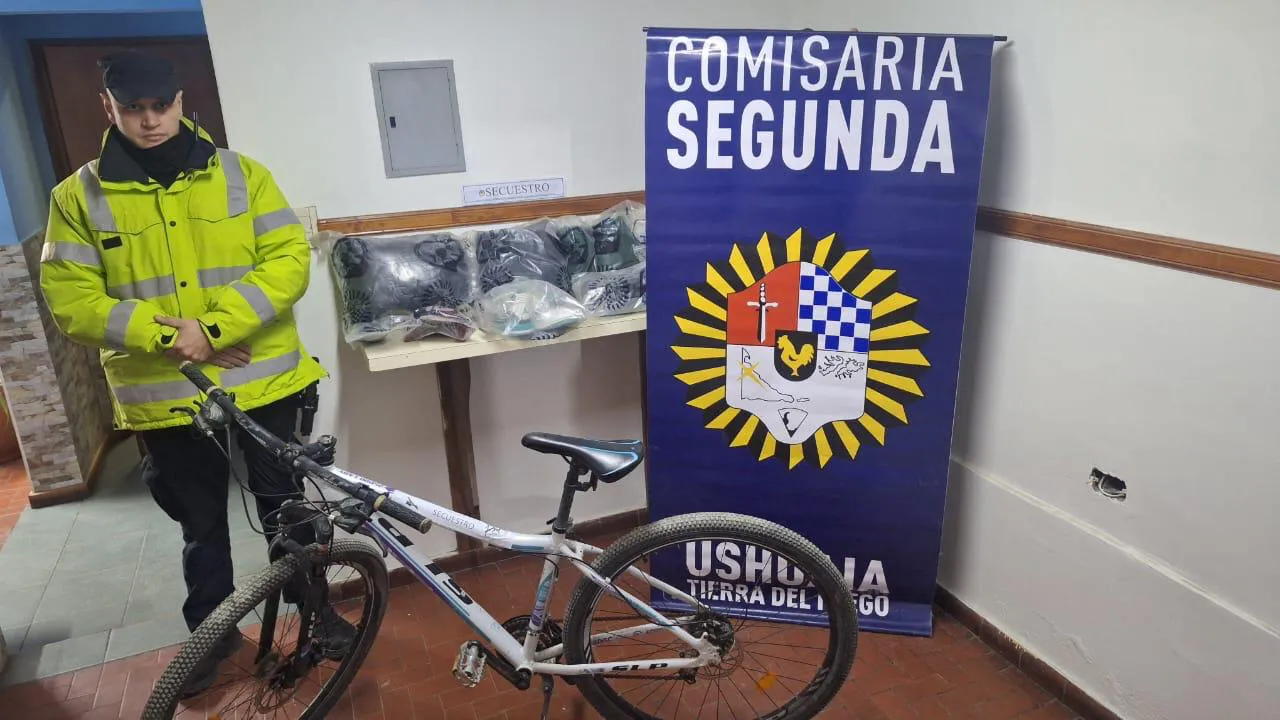 Robo de bicicletas- Allanamientos en Ushuaia