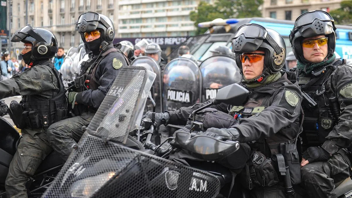 Policía de la Ciudad Represión