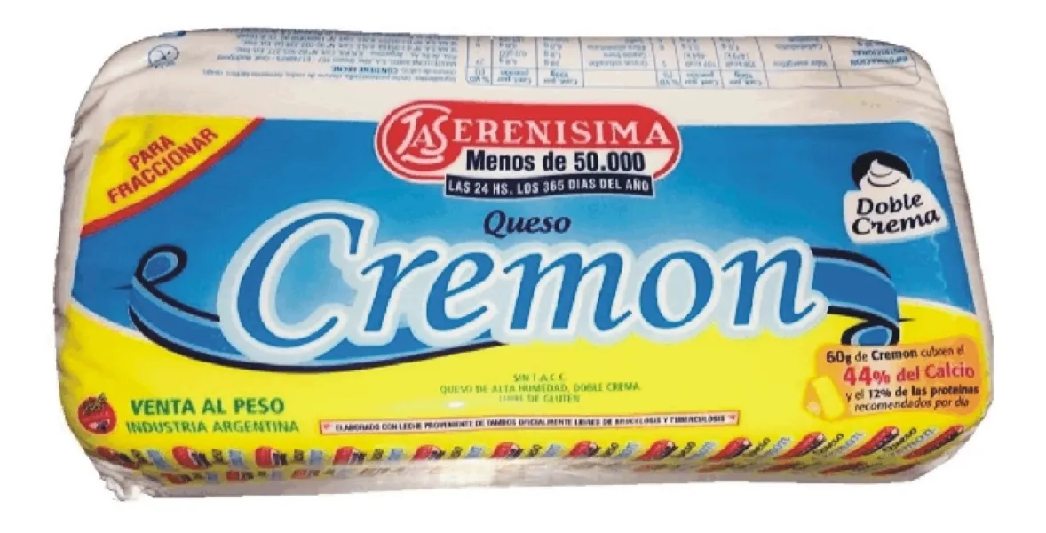 Queso Cremon doble cremaMALO