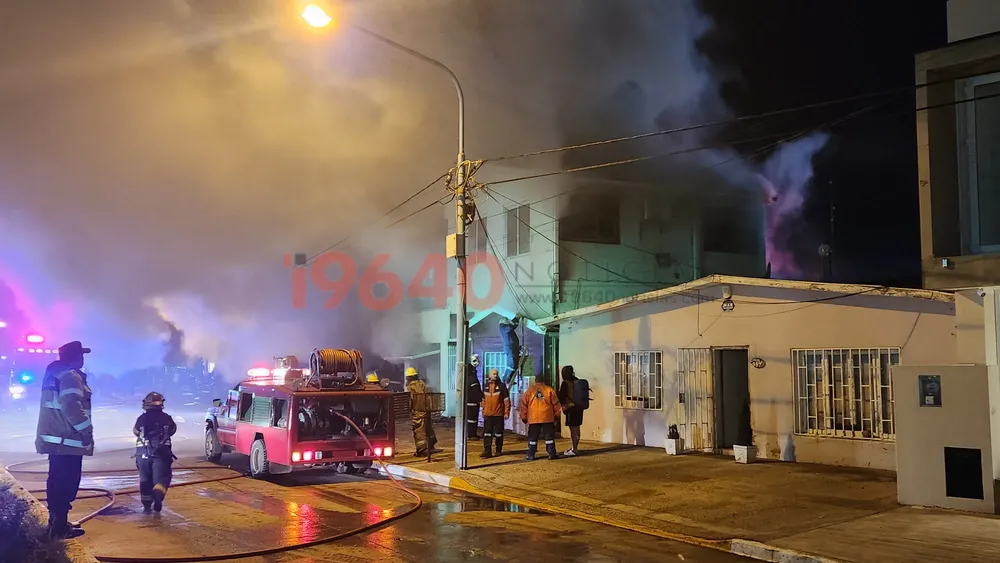 Incendio calle Güemes 