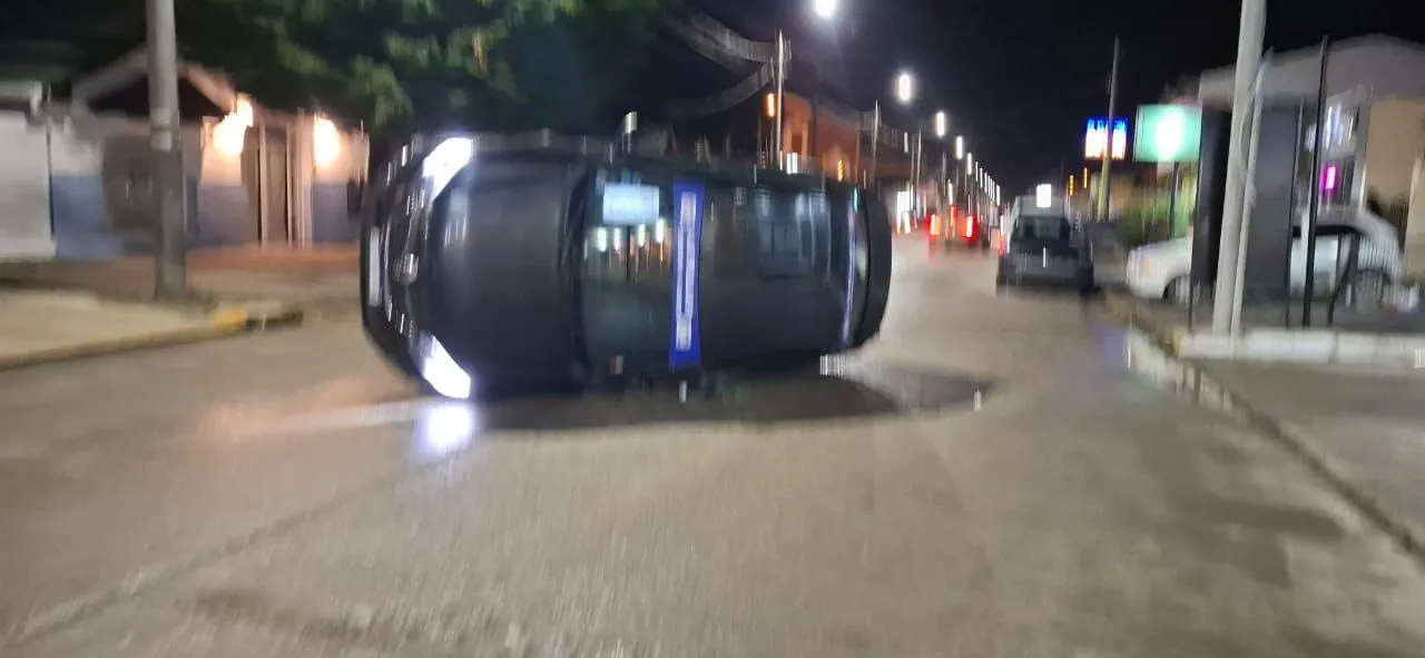 Vuelvo y choque en Viedma- RG