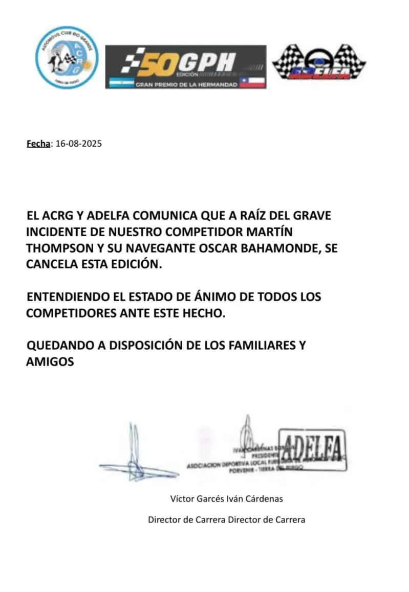 comunicado