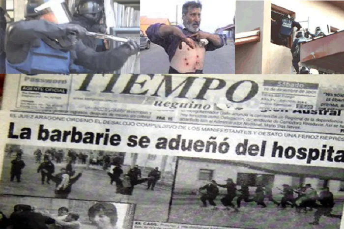 Represión en el Hospital