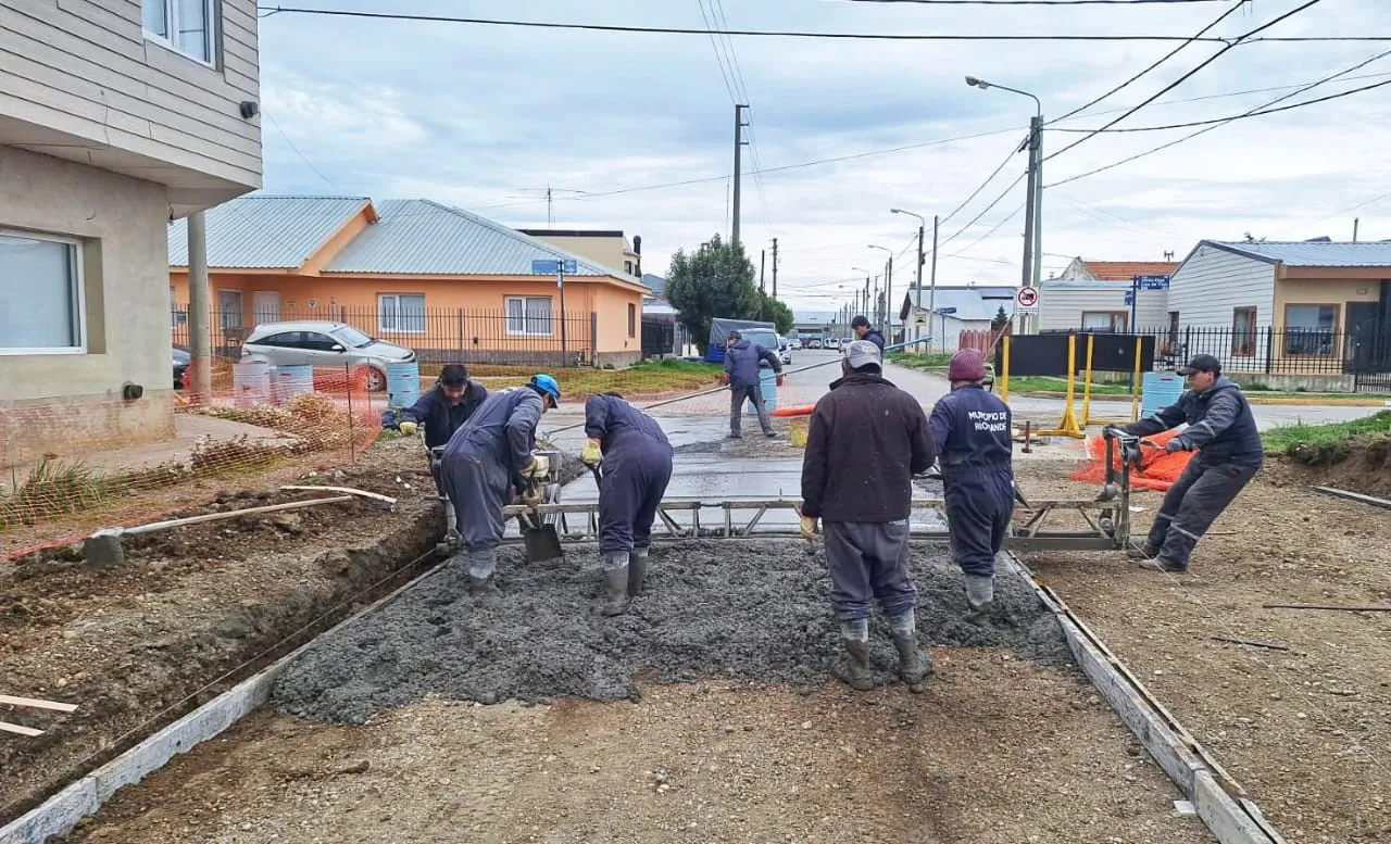 Pavimentación Barrio Camioneros