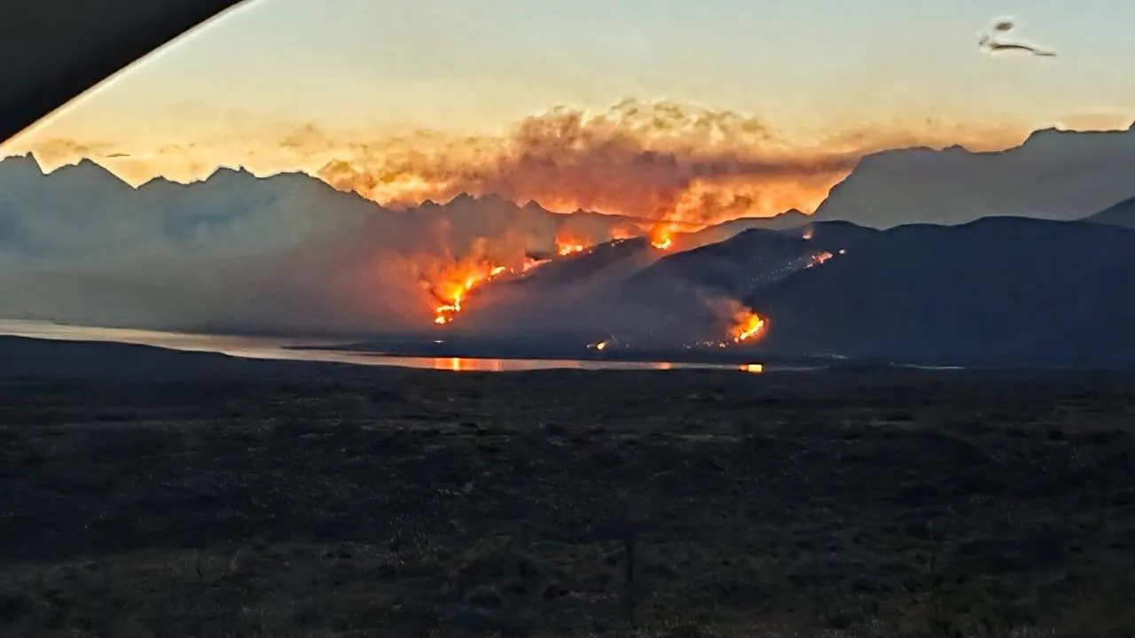 Incendio Parque Nacional Los Glaciares