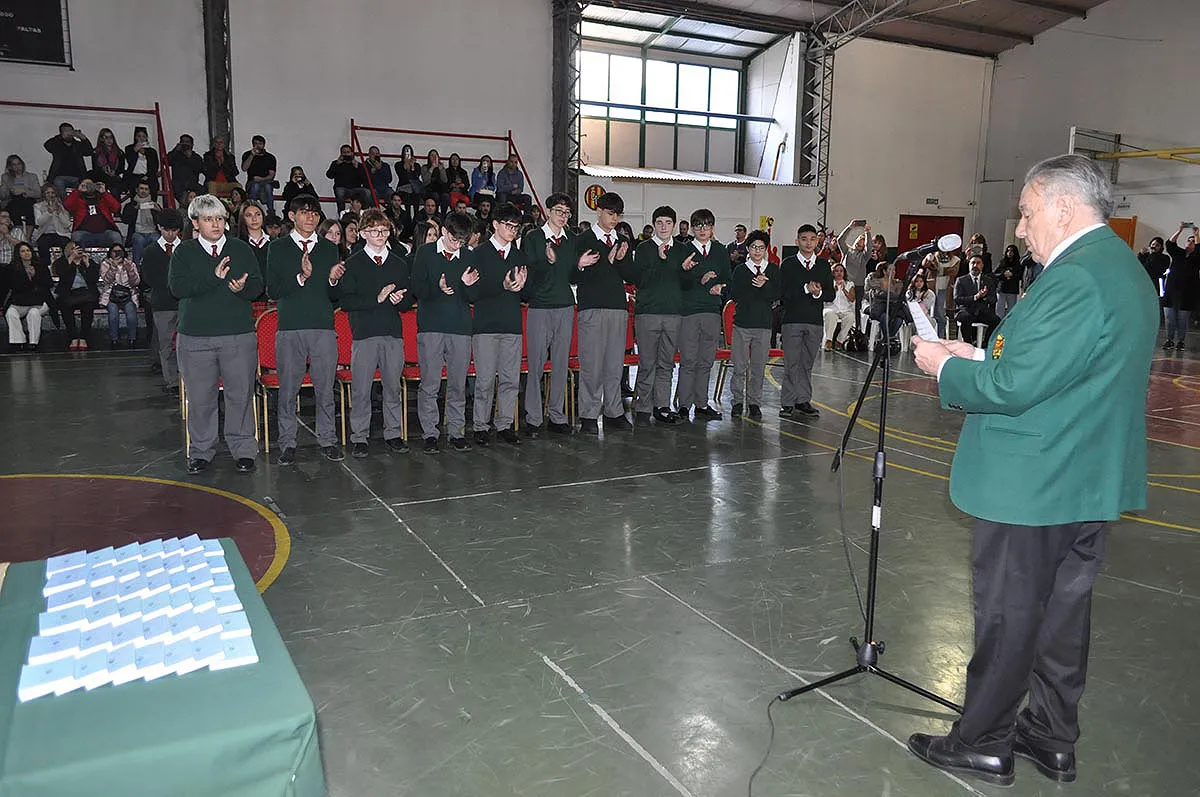 Estudiantes del CIERG prometieron lealtad a la Constitución