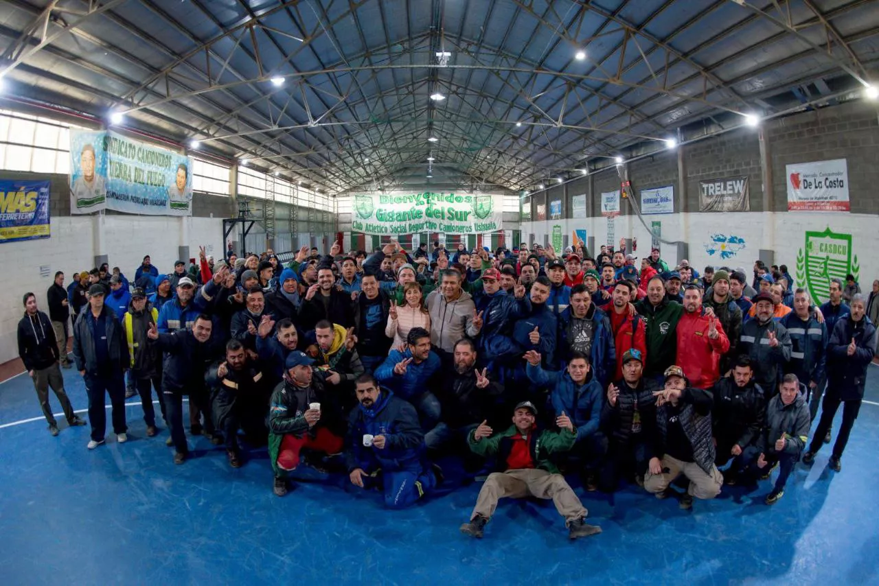 Vuoto Trabajadores de comercio y transporte