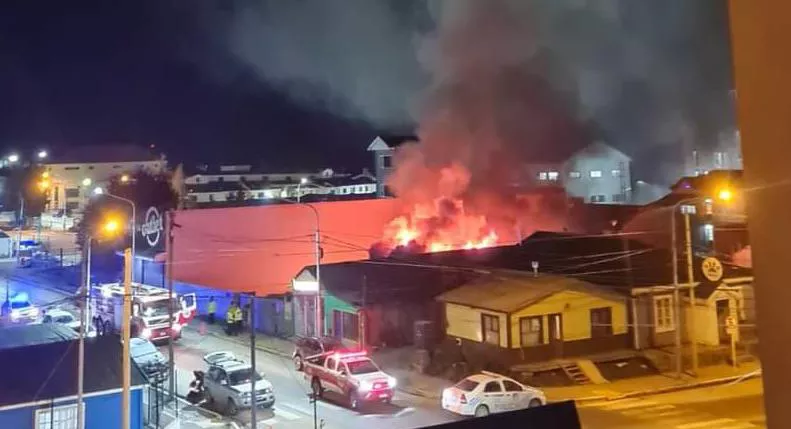 Mujer muerta incendio Ushuaia