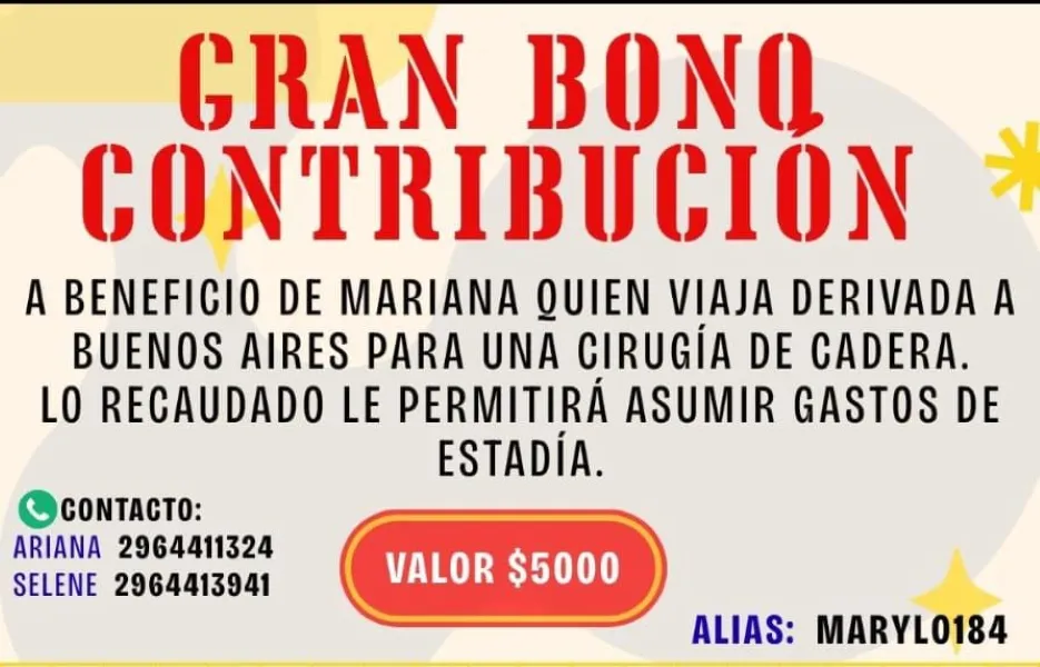 Bono contribución Mariana Navarro
