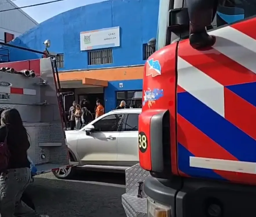 Principio de incendio en el CPET