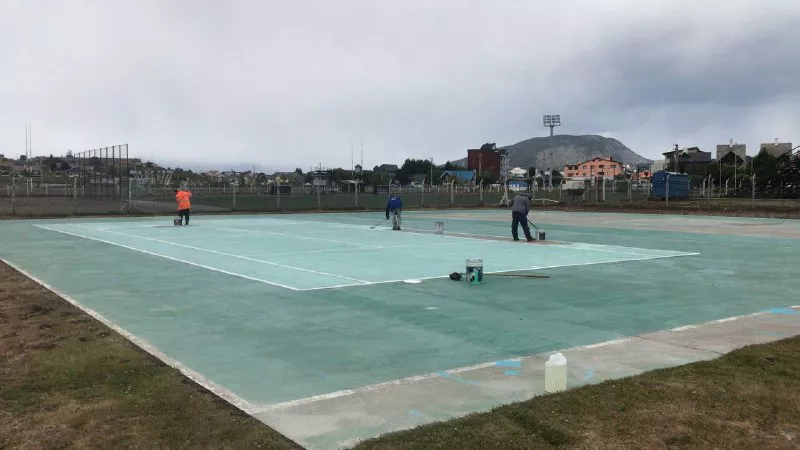 Cancha de tenis municipales