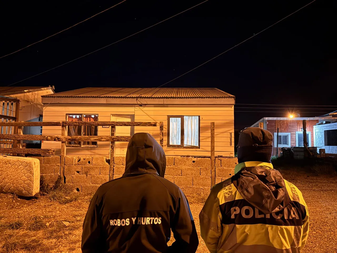 Allanamiento robo de celulares