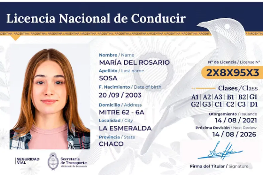 Licencia digital de conducir