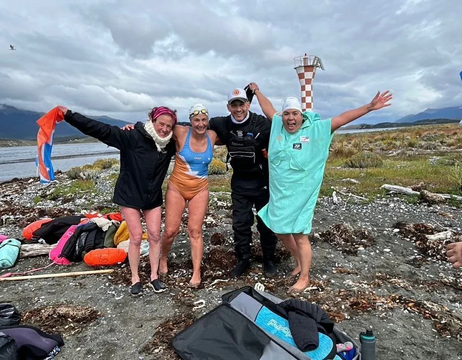 Histórica travesía en el Canal Beagle 