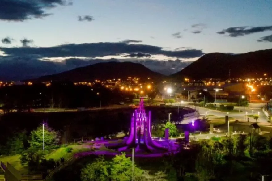 Show de luces Ushuaia