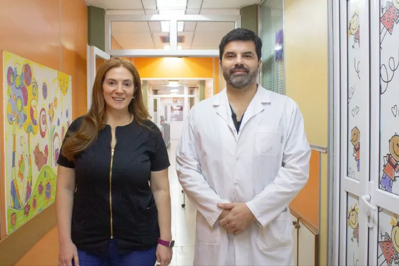 Cirujanos del Hospital de Ushuaia operación