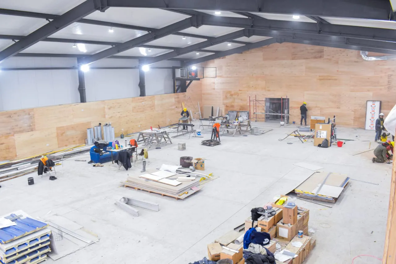 gimnasio del Club Garibaldi