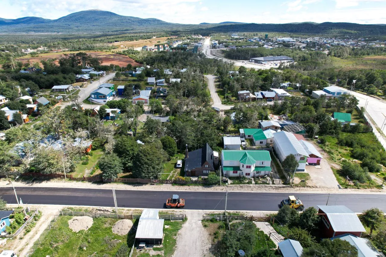 Inicio del plan de pavimentación Muni Tolhuin
