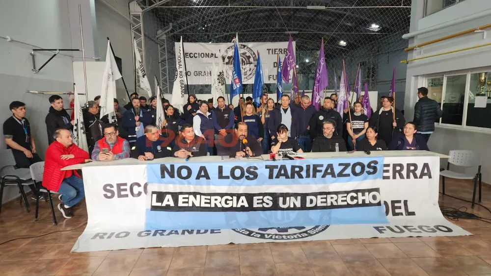 Conferencias Gremios Río Grande- No al tarifazo de gas