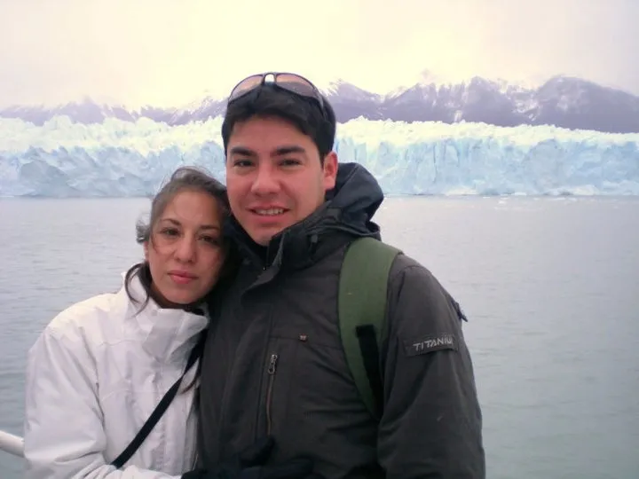 Elio Torres y su esposa