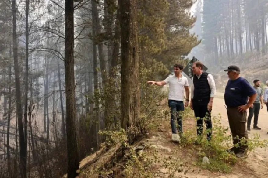 Incendios en Chubut 