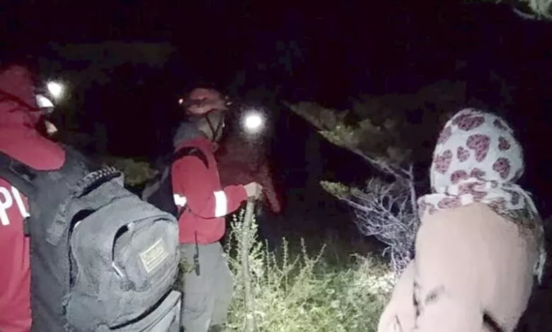 Rescate Pareja Laguna Esmeralda