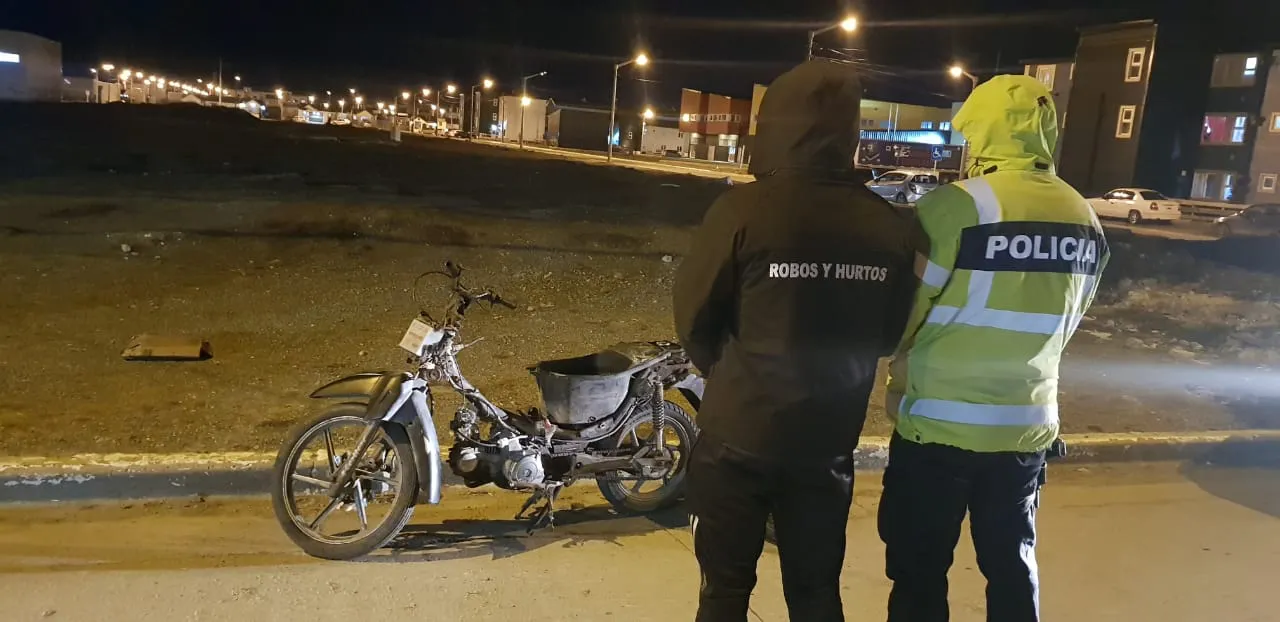 Robo de moto Río Grande