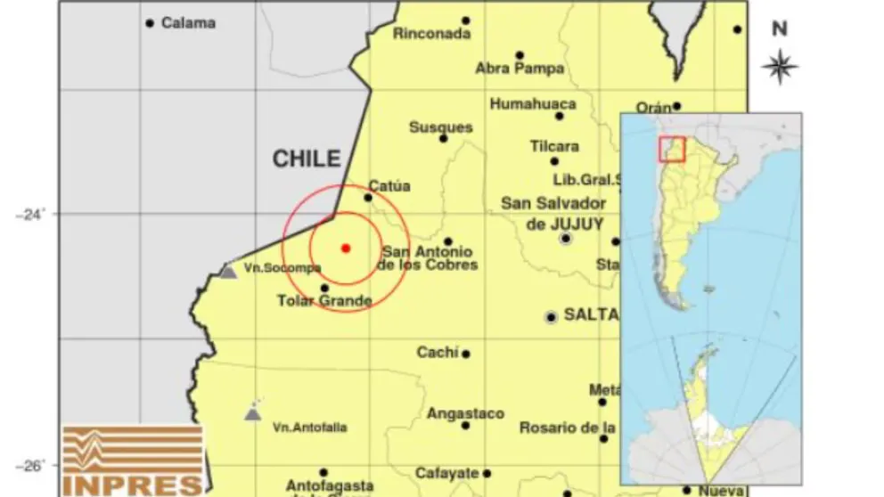 Sismo salta