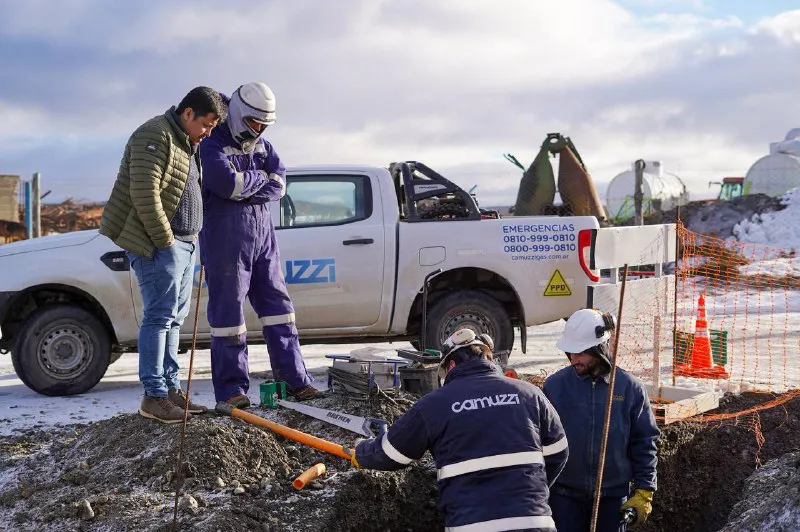 Obras de Gas- Municipio de Tolhuin