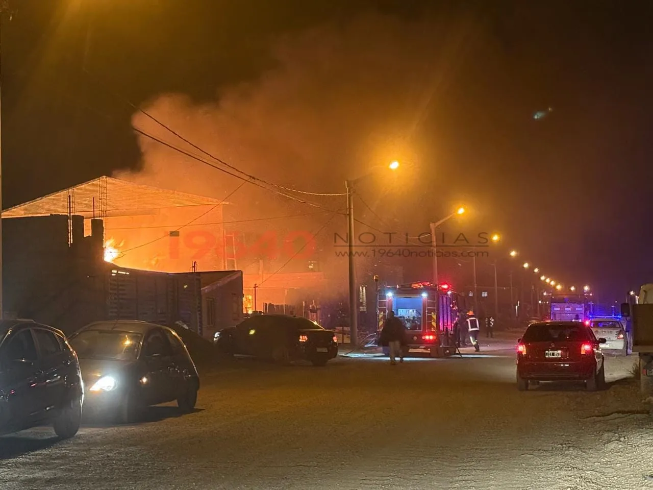 Incendio en la Margen Sur