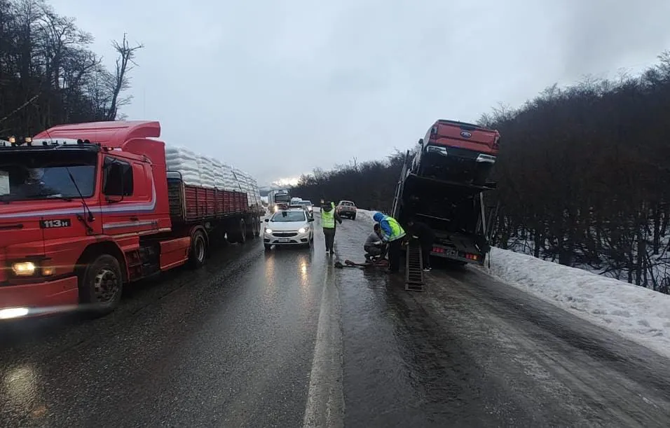 Despiste camión Ruta N°3