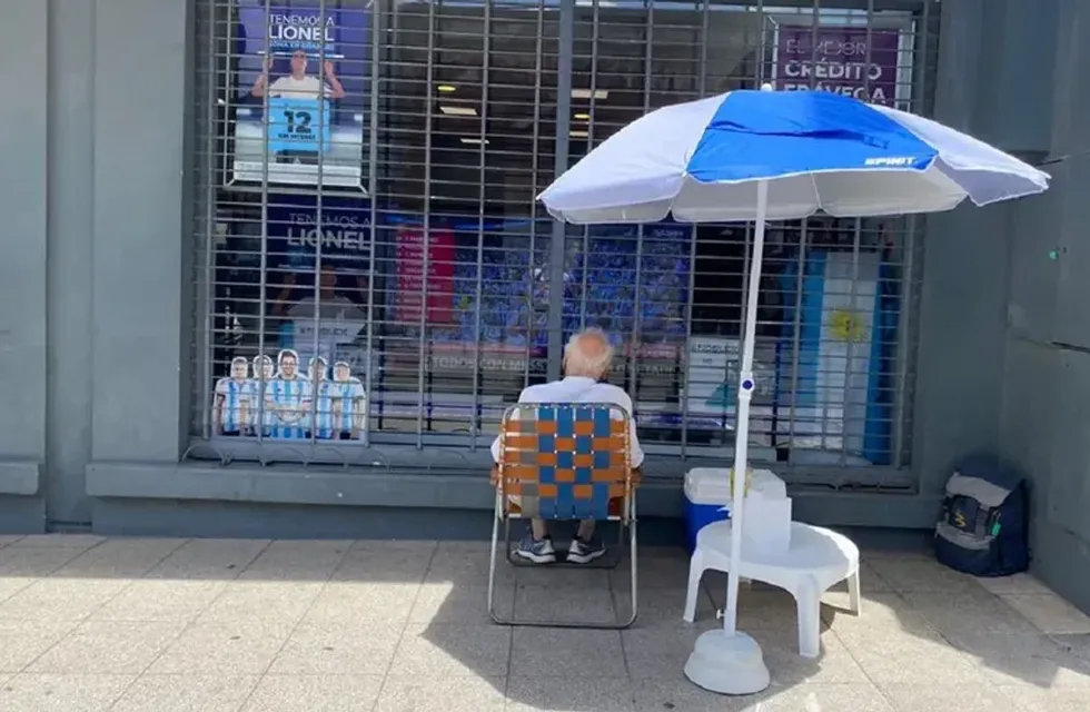 Abuelo viral comercio