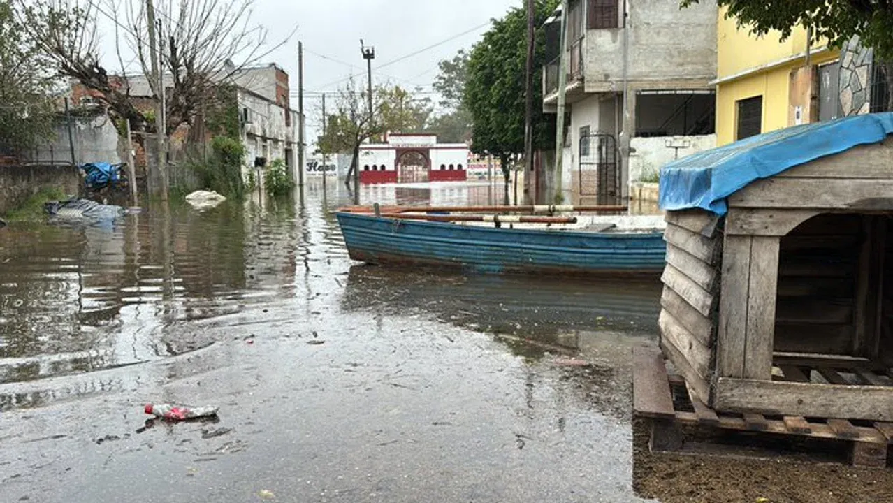 Inundación en Concordia
