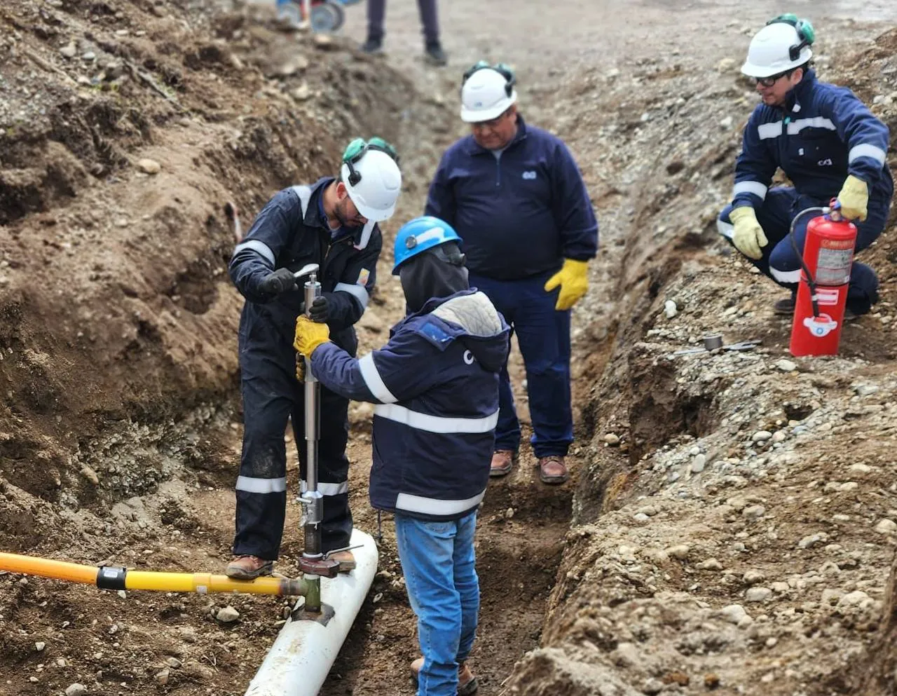 Obras de Gas- Municipio de Tolhuin