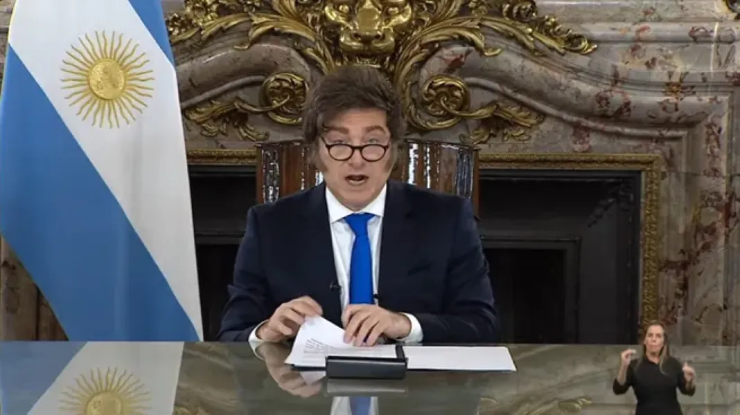 Milei Cadena Nacional